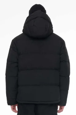 MENS BLOCK DOWN JKT BLACK