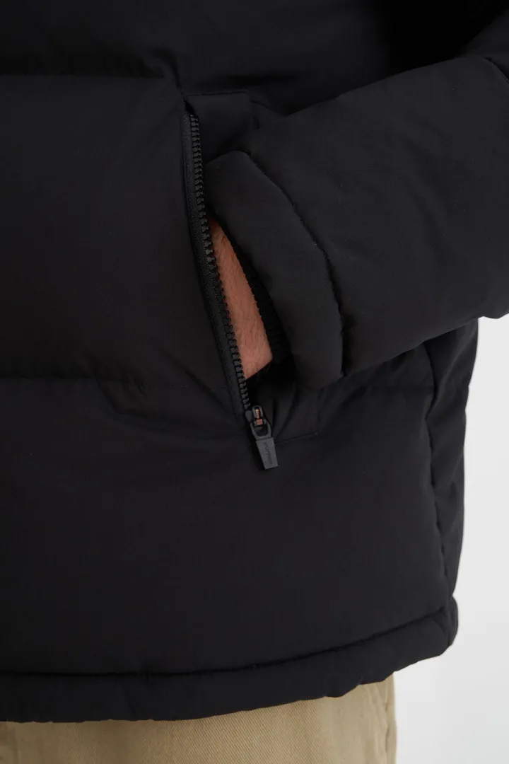 MENS BLOCK DOWN JKT BLACK