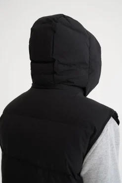 MENS BLOCK DOWN VEST BLACK