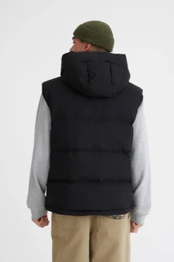 MENS BLOCK DOWN VEST BLACK