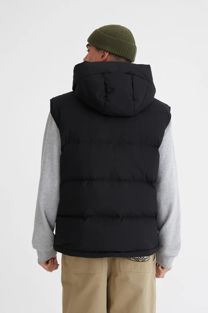 MENS BLOCK DOWN VEST BLACK