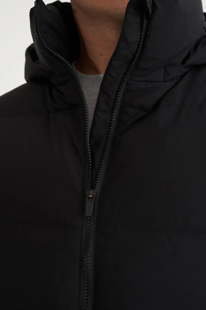 MENS BLOCK DOWN VEST BLACK