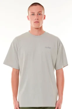 MENS BLOCK TEE STONE