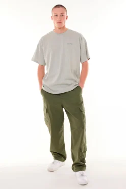 MENS BLOCK TEE STONE