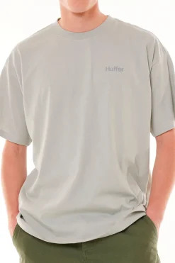 MENS BLOCK TEE STONE