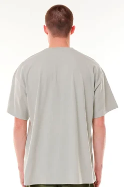 MENS BLOCK TEE STONE