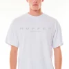 MENS BLOCK TEE/PRINCIPLE WHITE