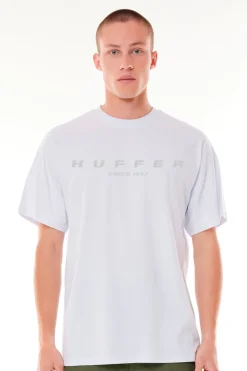 MENS BLOCK TEE/PRINCIPLE WHITE