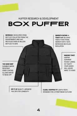 MENS BOX PUFFER JKT BLACK