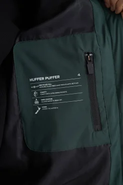 MENS BOX PUFFER JKT FOREST