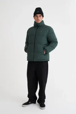 MENS BOX PUFFER JKT FOREST