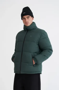 MENS BOX PUFFER JKT FOREST