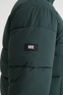 MENS BOX PUFFER JKT FOREST