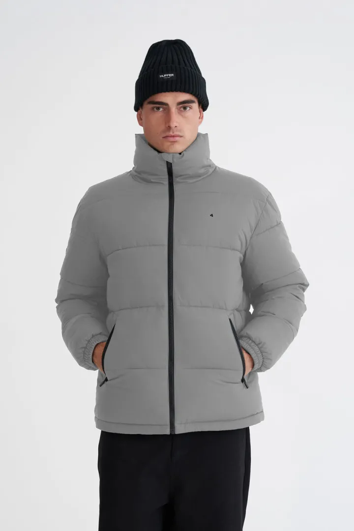 MENS BOX PUFFER JKT REFLECTIVE