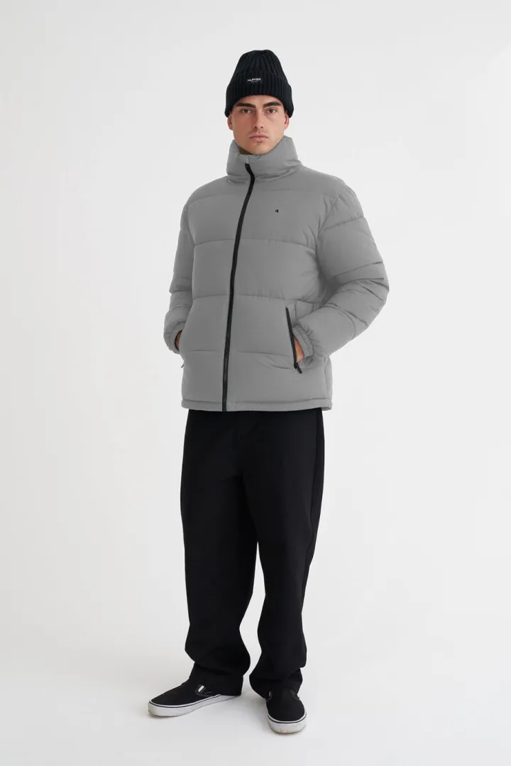 MENS BOX PUFFER JKT REFLECTIVE