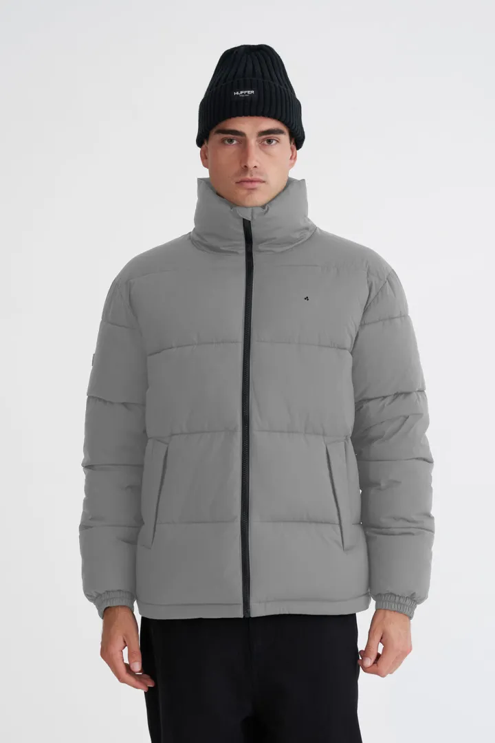 MENS BOX PUFFER JKT REFLECTIVE