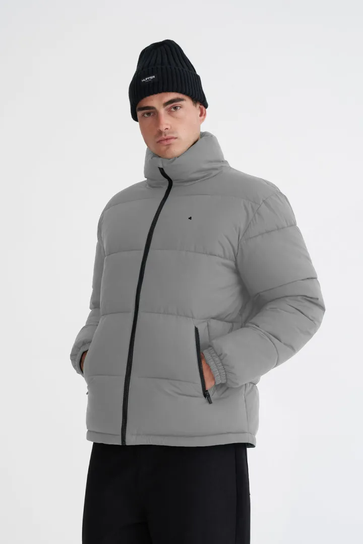 MENS BOX PUFFER JKT REFLECTIVE