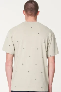 MENS CHEERS SUP TEE DUNE/NAVY