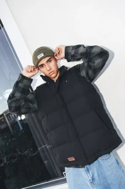 MENS CLASSIC DOWN VEST BLACK