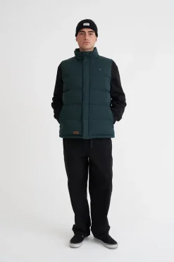 MENS CLASSIC DOWN VEST HRGBNE FOREST