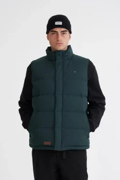 MENS CLASSIC DOWN VEST HRGBNE FOREST