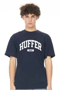 MENS COURT TEE/3 POINTER NAVY