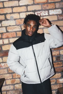 MENS DUO PUFFER JKT BLACK/FOSSIL
