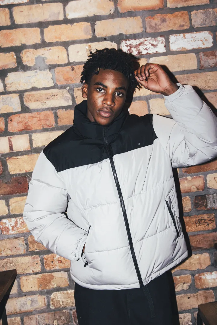 MENS DUO PUFFER JKT BLACK/FOSSIL