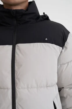 MENS DUO PUFFER JKT BLACK/FOSSIL