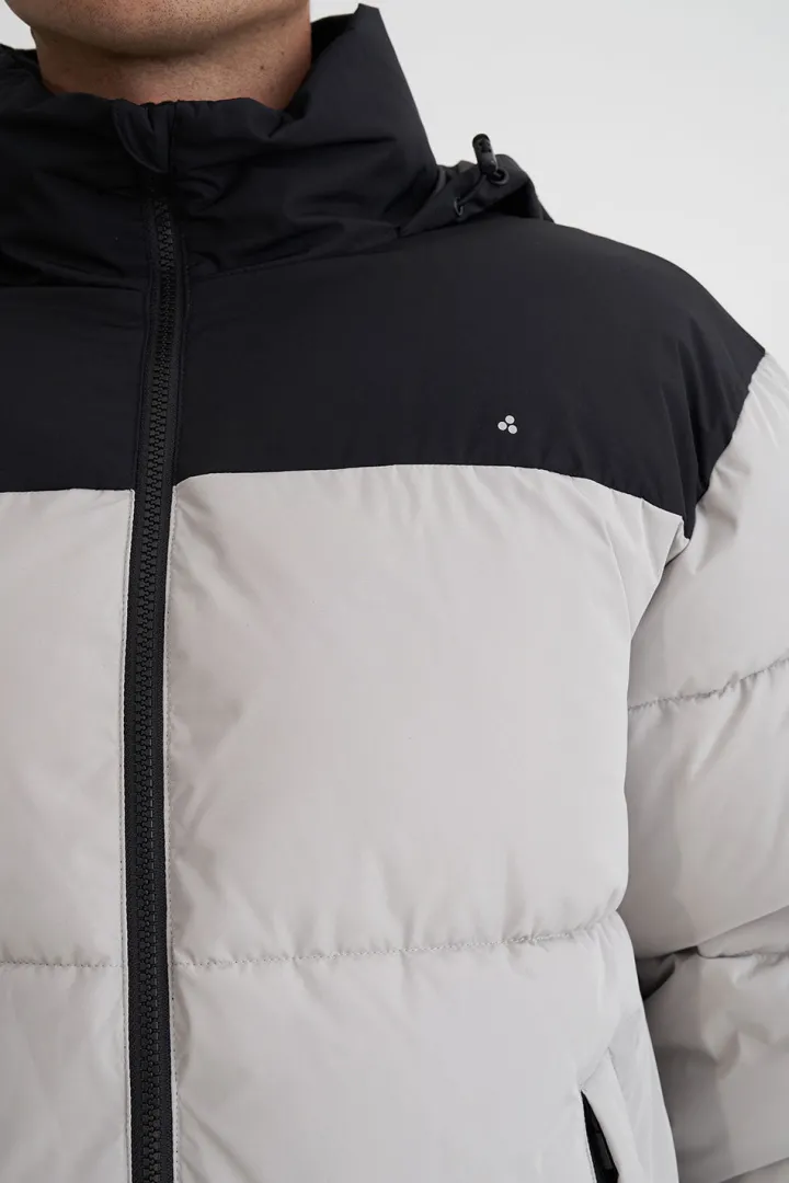 MENS DUO PUFFER JKT BLACK/FOSSIL
