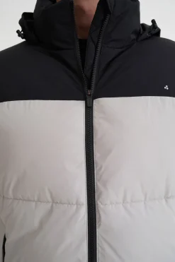 MENS DUO PUFFER JKT BLACK/FOSSIL