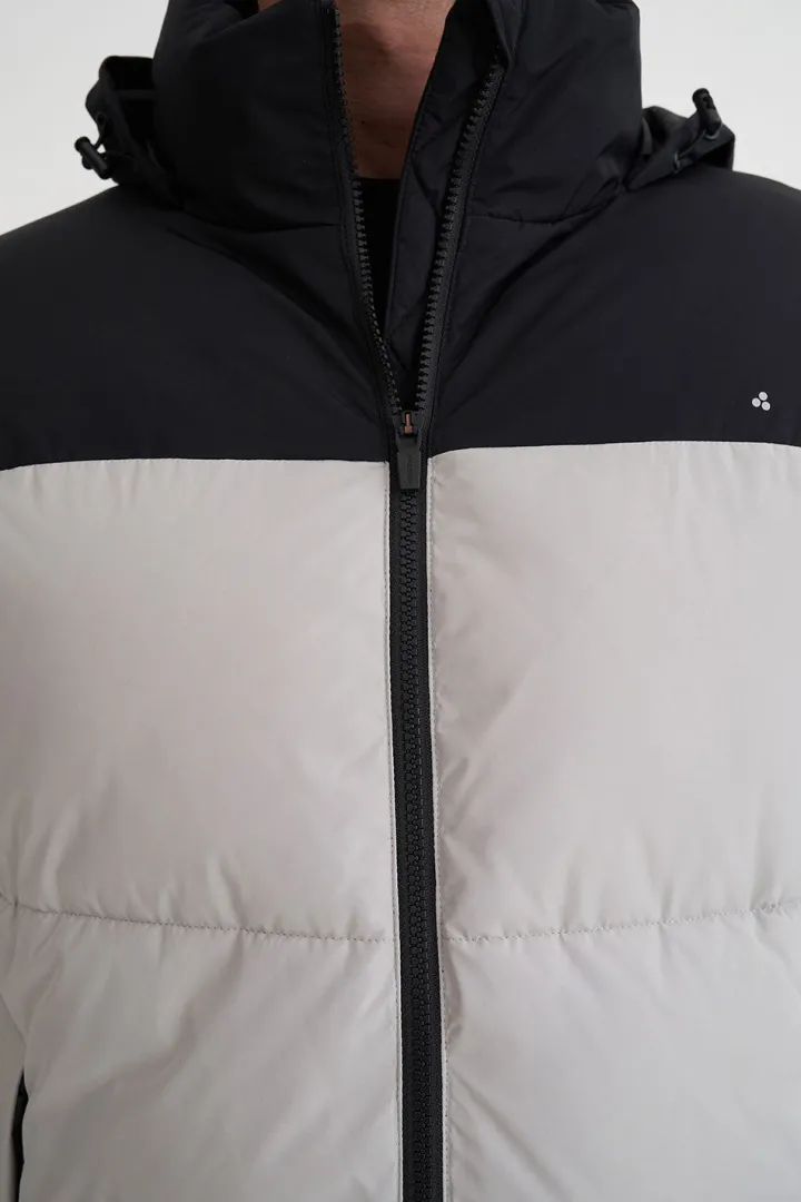 MENS DUO PUFFER JKT BLACK/FOSSIL