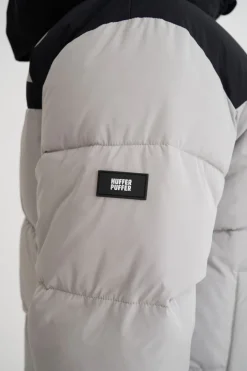 MENS DUO PUFFER JKT BLACK/FOSSIL