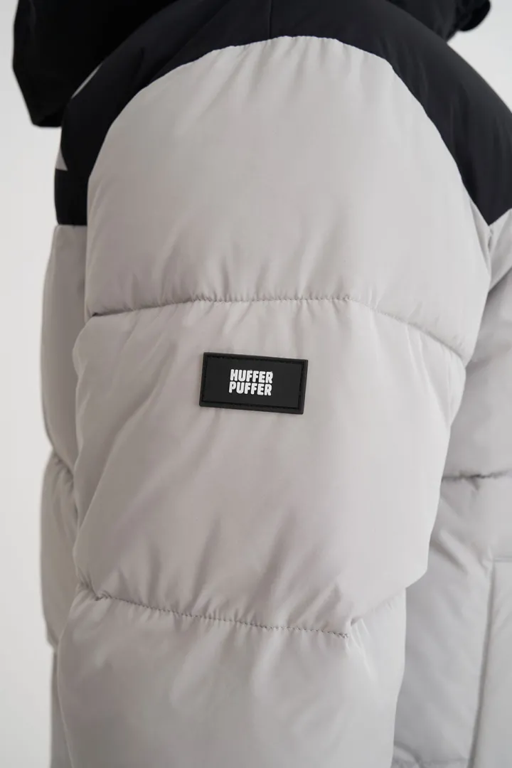 MENS DUO PUFFER JKT BLACK/FOSSIL