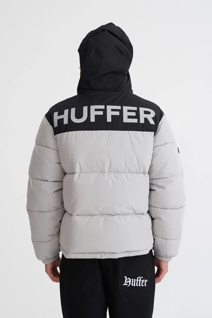 MENS DUO PUFFER JKT BLACK/FOSSIL
