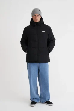 MENS HUFFER PUFFER JKT BLACK