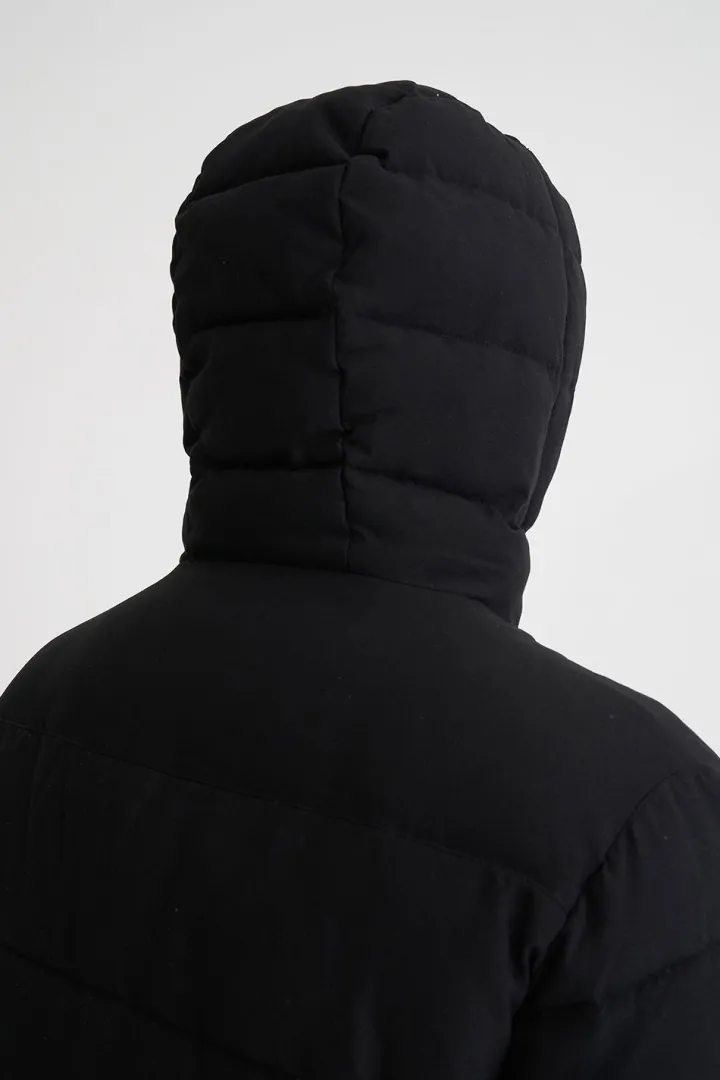 MENS HUFFER PUFFER JKT BLACK
