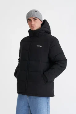 MENS HUFFER PUFFER JKT BLACK