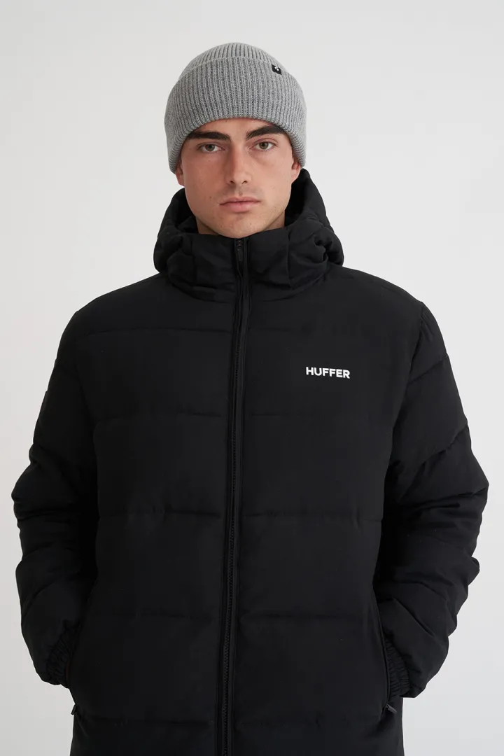 MENS HUFFER PUFFER JKT BLACK