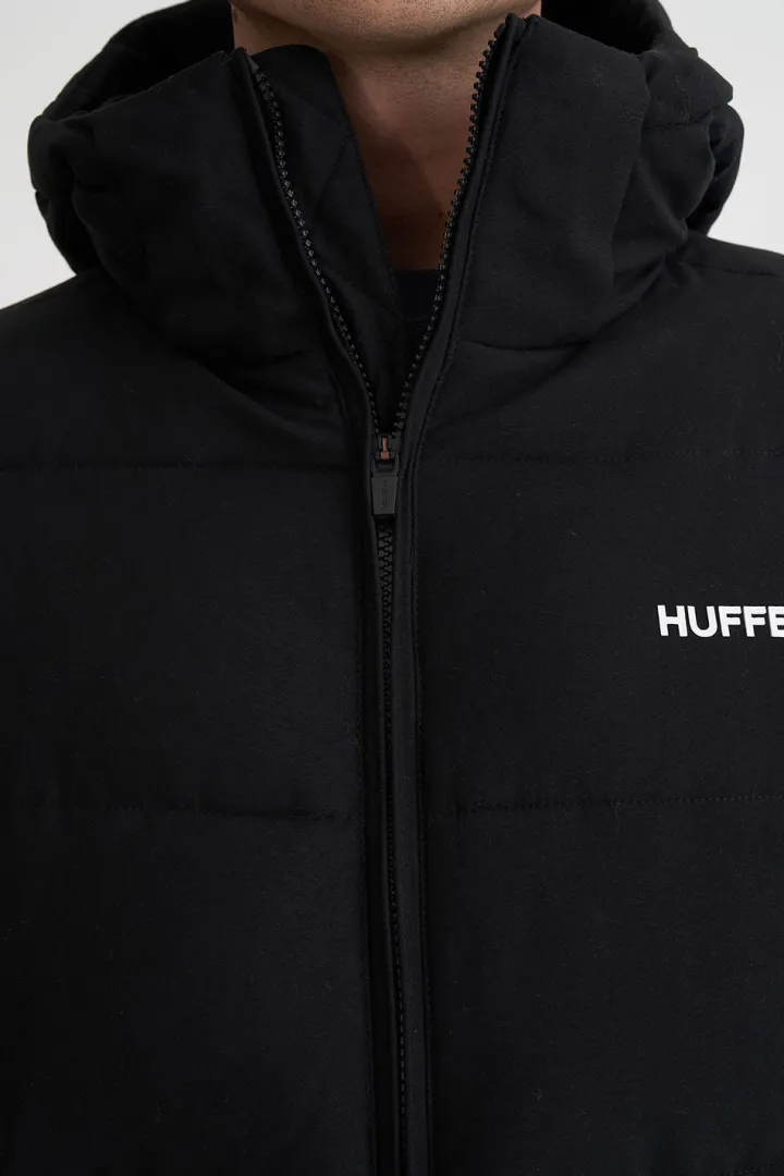 MENS HUFFER PUFFER JKT BLACK
