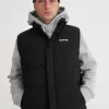 MENS HUFFER PUFFER VEST BLACK