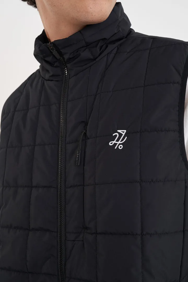 MENS LOW LOFT VEST/PAR 97 BLACK