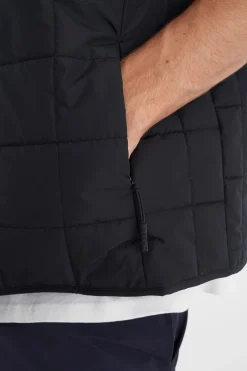 MENS LOW LOFT VEST/PAR 97 BLACK