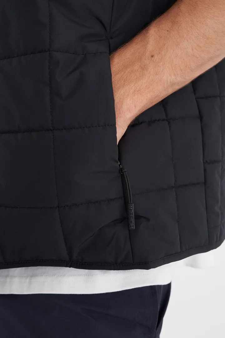 MENS LOW LOFT VEST/PAR 97 BLACK