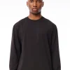 MENS LS TECH TEE BLACK