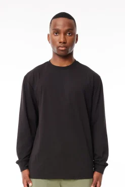 MENS LS TECH TEE BLACK