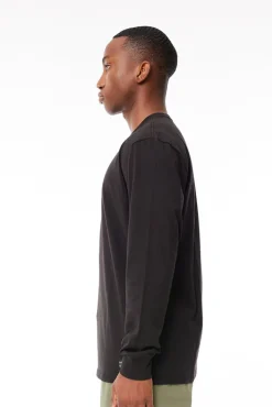 MENS LS TECH TEE BLACK