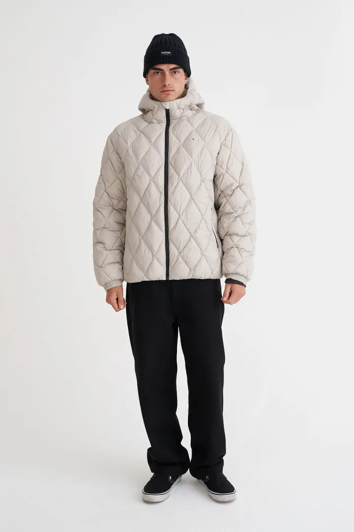 MENS QUILTED LOFT JACKET MOONROCK