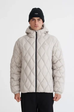 MENS QUILTED LOFT JACKET MOONROCK