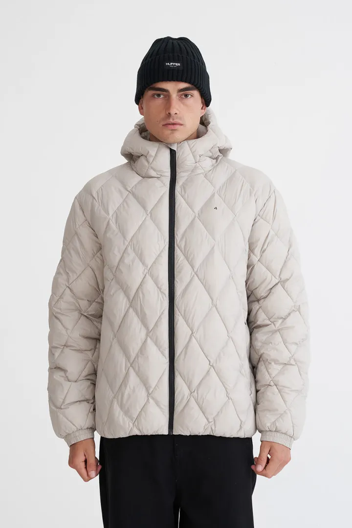 MENS QUILTED LOFT JACKET MOONROCK